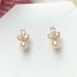 BRINCO PEROLA C/ ZIRCONIA