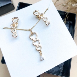 CONJUNTO TRES CORAÇÕES