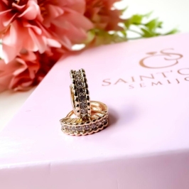 brinco argola click1.1cm zirconia