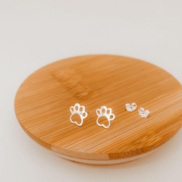 BRINCO BABY PATA PET 7MM VAZADA