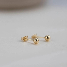 BRINCO BOLA LISA 4MM