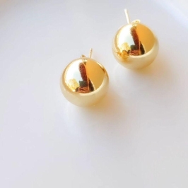 BRINCO BOLA LISA 8MM