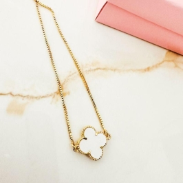 pulseira fecho ajustavel flor trevo acrilico 1,5cm