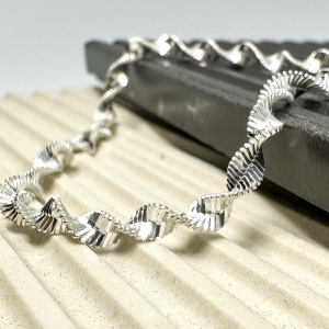Pulseira torcida laminada 3.6mm