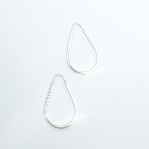 ARGOLA GOTA 35MM FIO MEIA CANA INVERTIDA