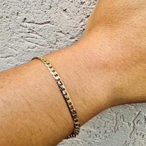 Pulseira grumet 3mm feminina