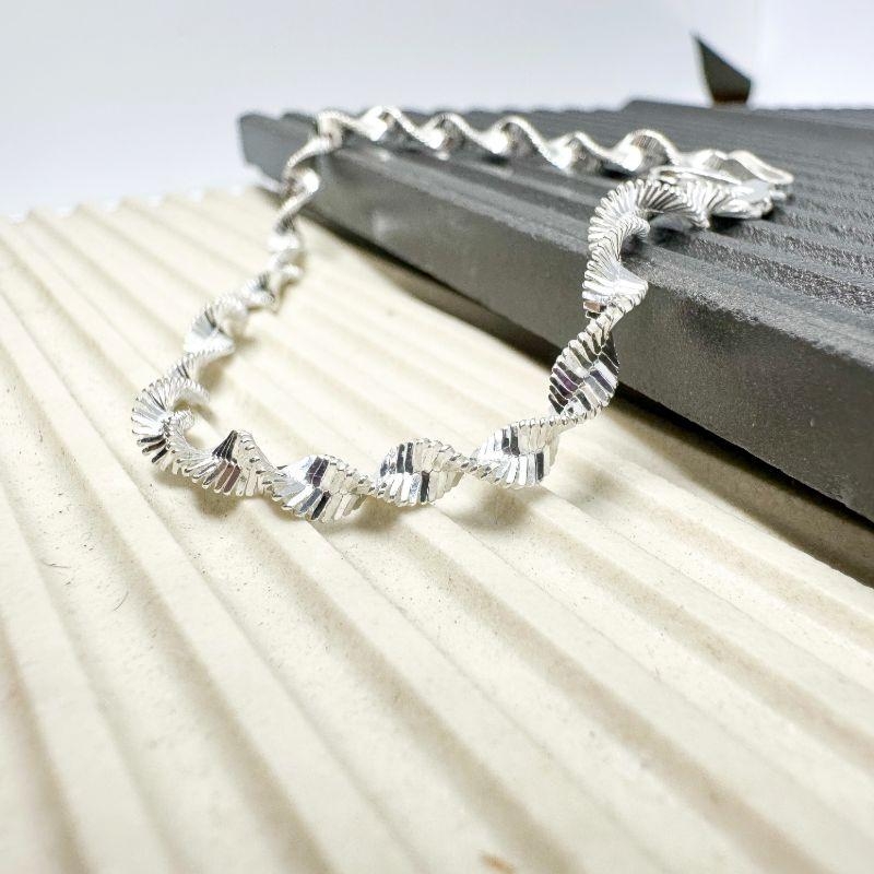 Pulseira torcida laminada 3.6mm