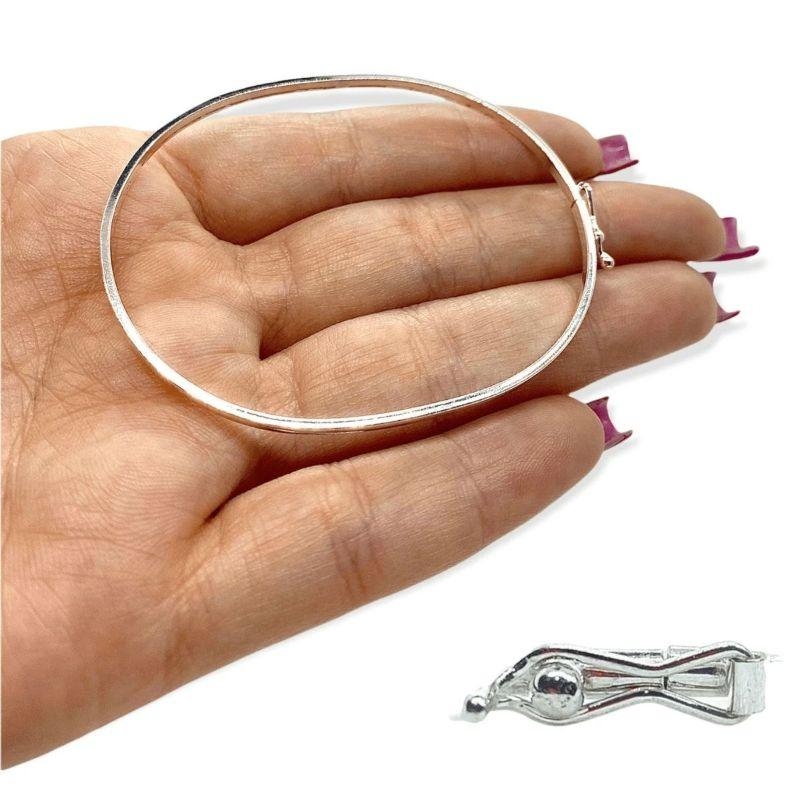 BRACELETE 1.5MM FIO QUADRADO