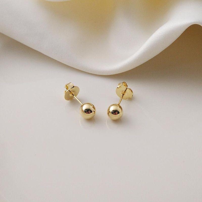 BRINCO BOLA LISA 6MM