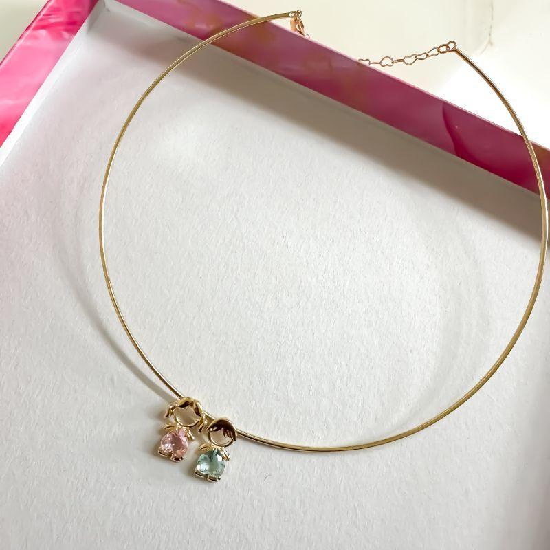 chocker aro rigido com filhos