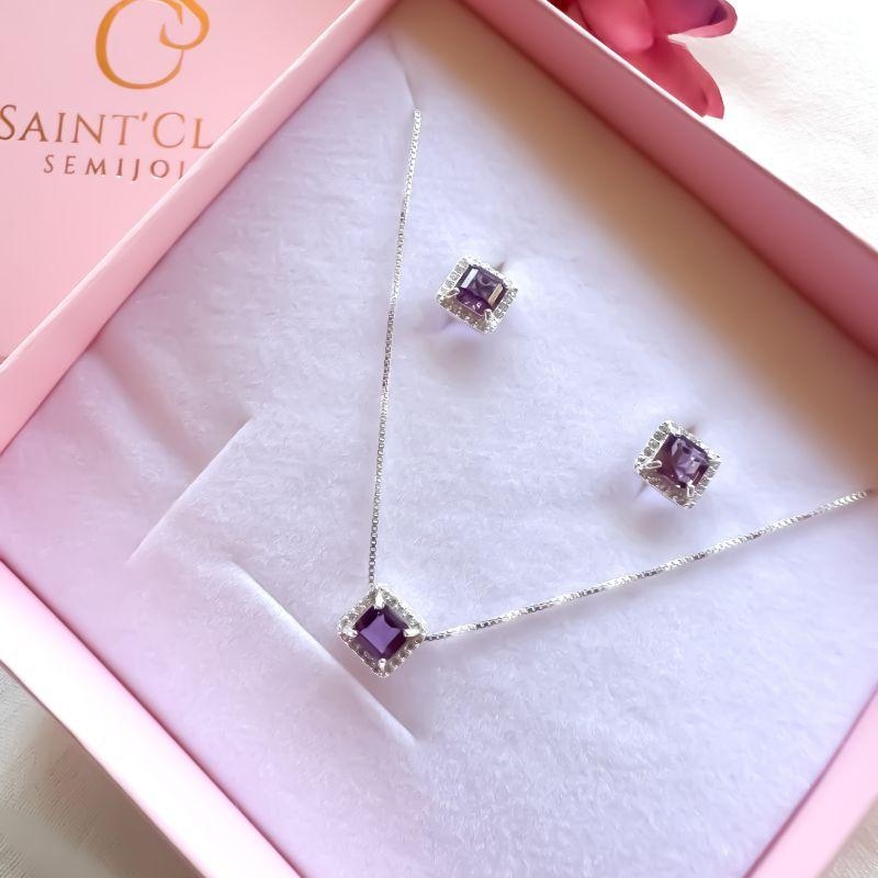 CONJUNTO CRAVEJADO MICROZIRCONIAS CARRE