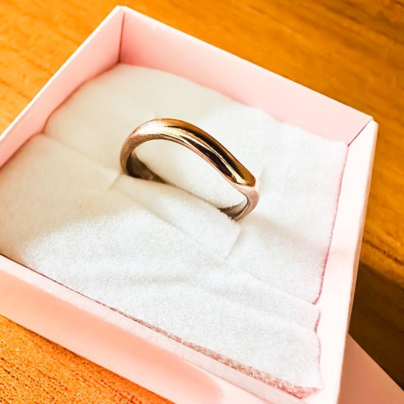 ANEL ORGANICO SIMPLES LISO ROSE