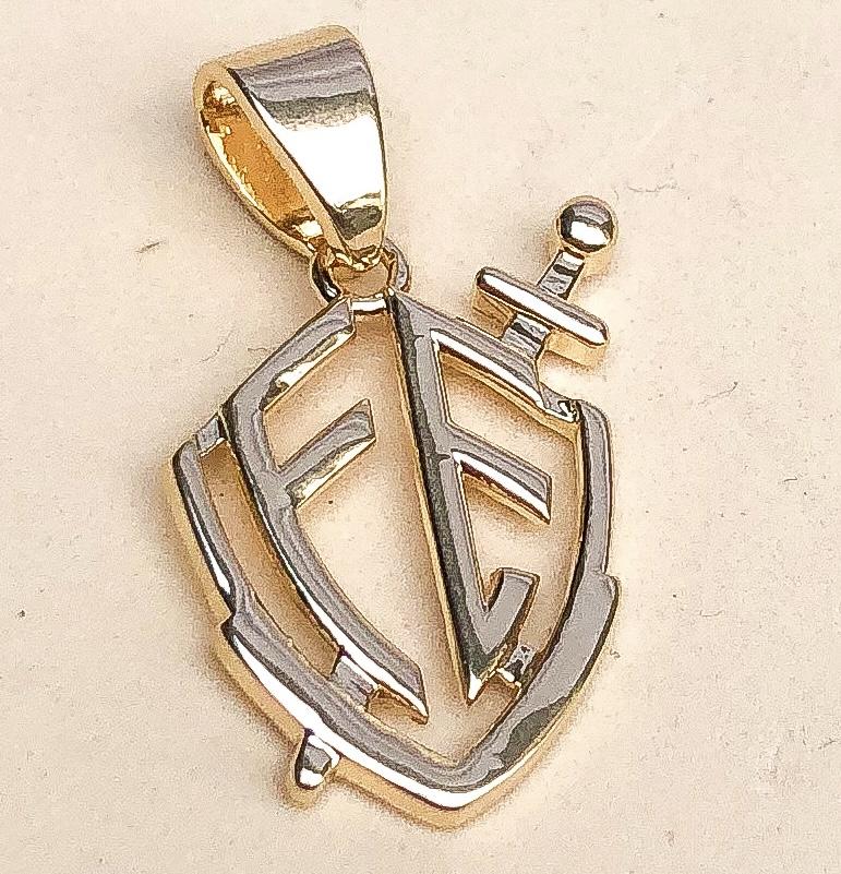 PINGENTE ESCUDO FÉ