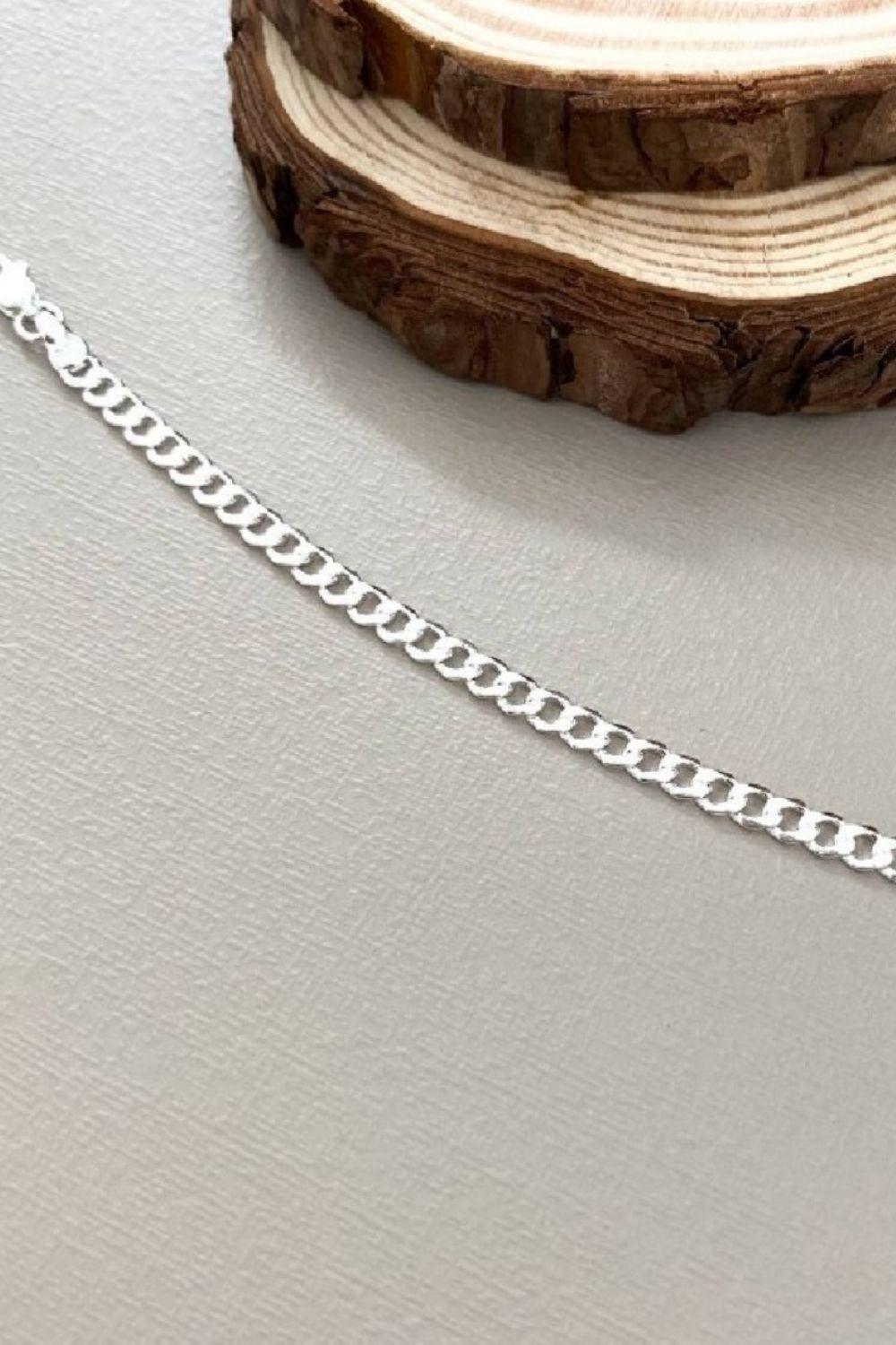corrente grumet flat italiana 4mm 60cm