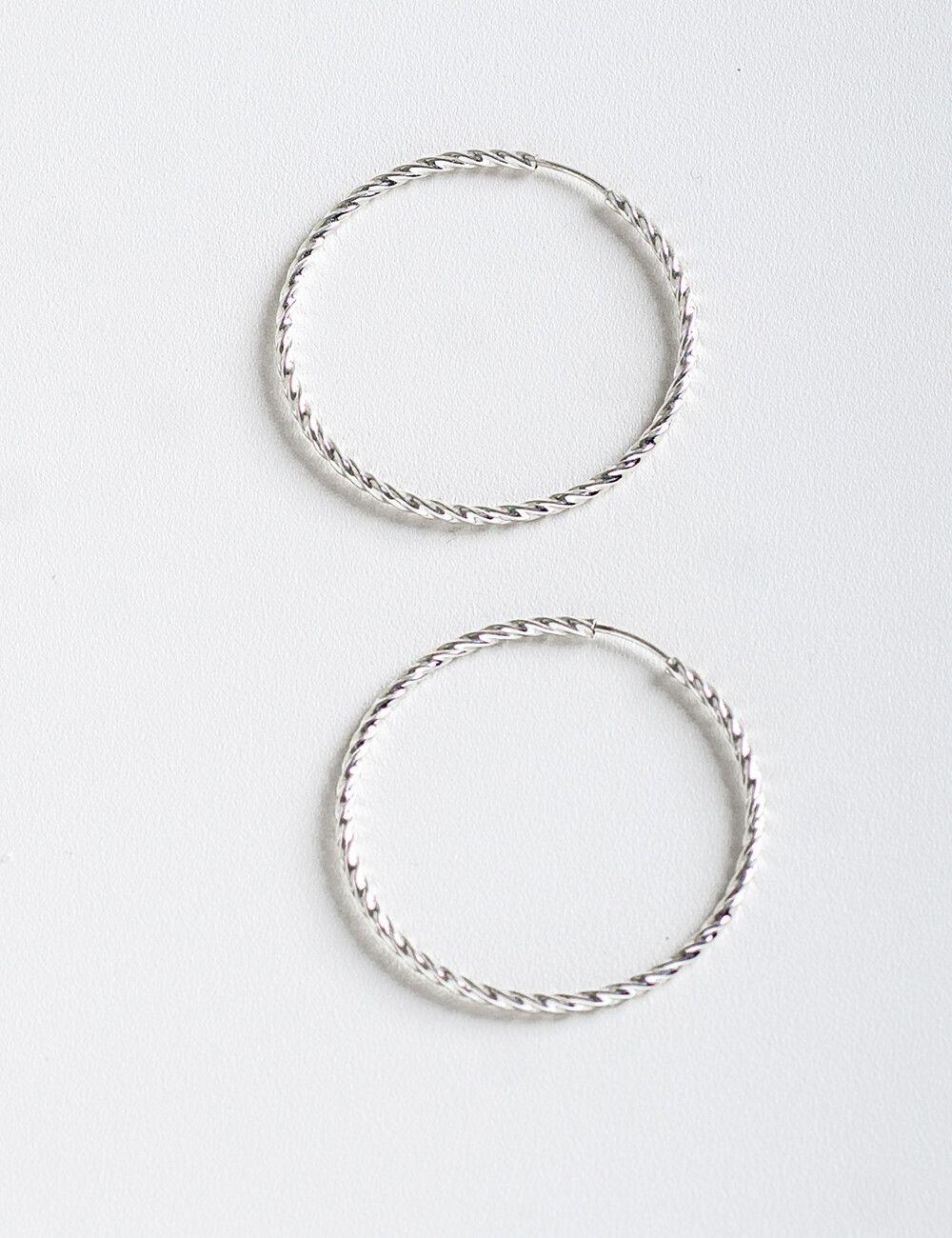 ARGOLA 25MM FIO TORCIDO