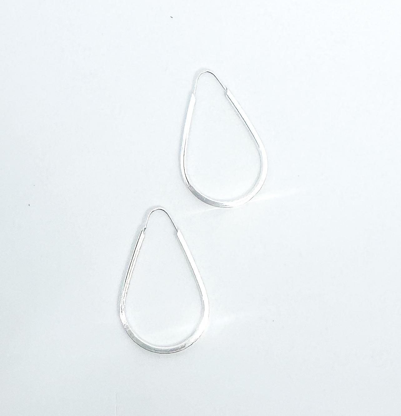 ARGOLA GOTA 35MM FIO MEIA CANA INVERTIDA