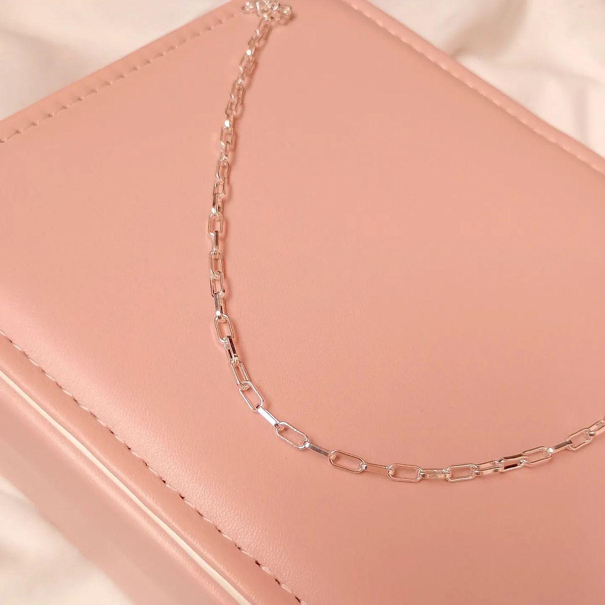 corrente cartie veneziana elo alongado 1.6mm 40cm