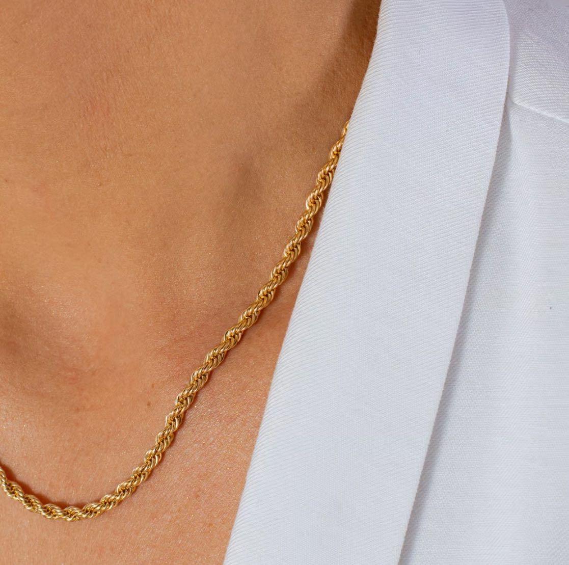 colar cordão baiano 2mm 40cm