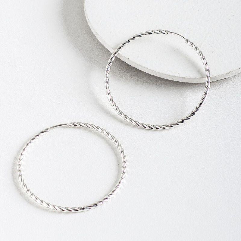 ARGOLA 25MM FIO TORCIDO