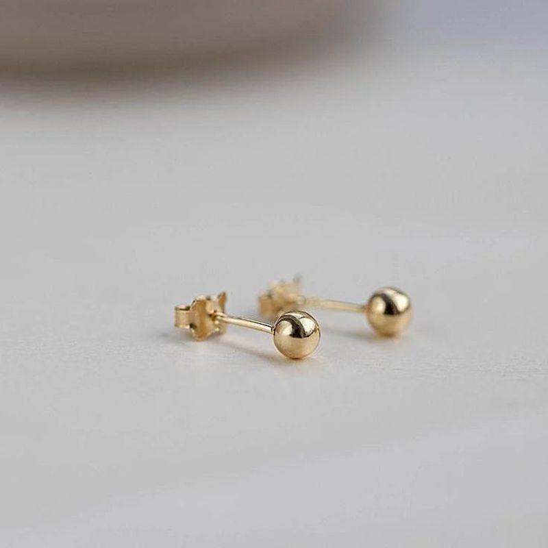 BRINCO BOLA LISA 4MM