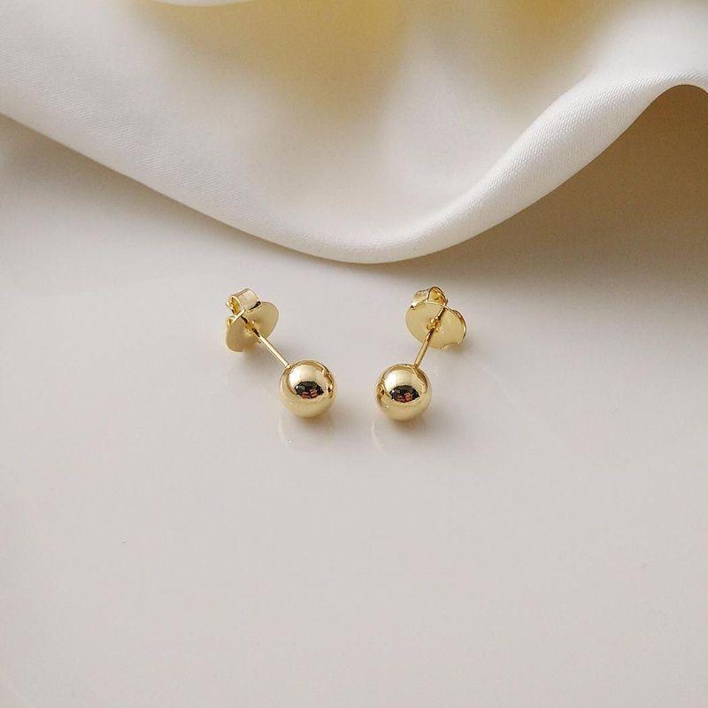 BRINCO BOLA LISA 6MM