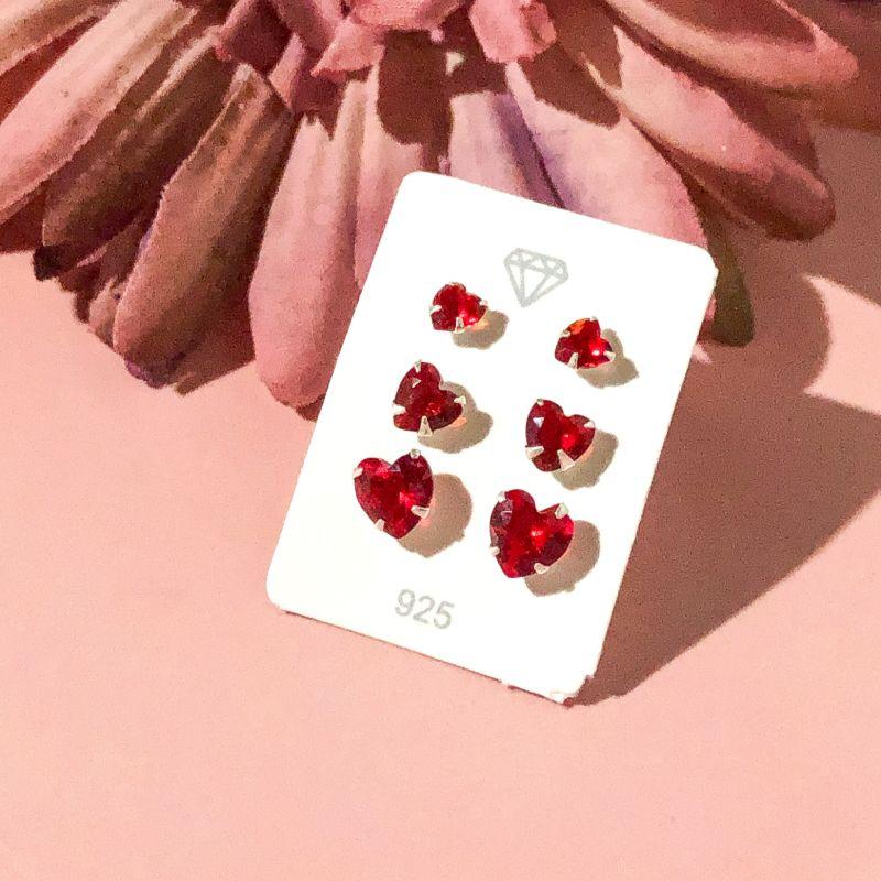 TRIO BRINCO CORAÇÃO