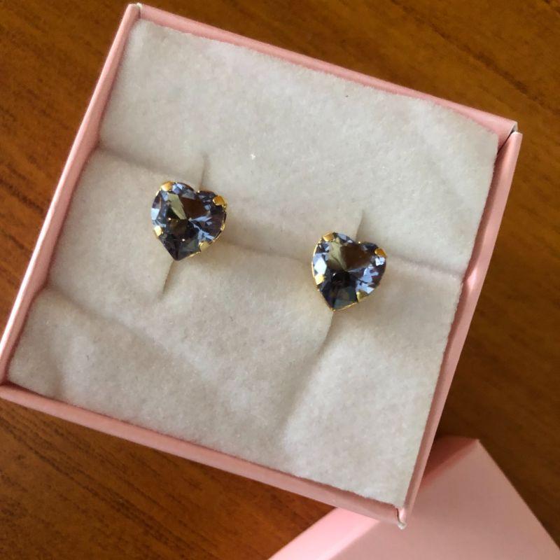 brinco coração color 0.8mm