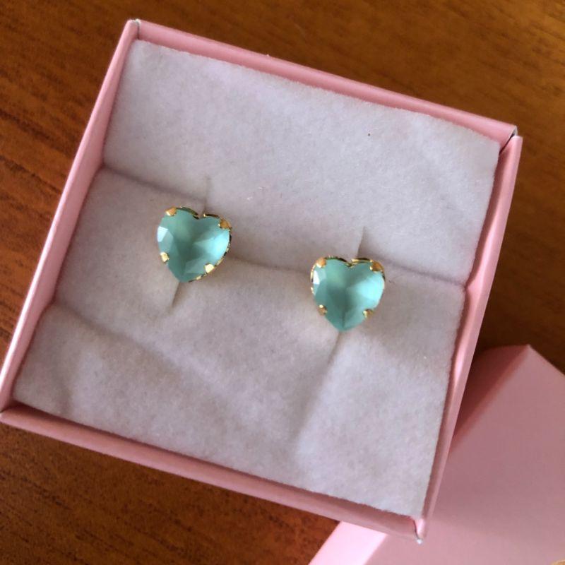 brinco coração color 0.8mm