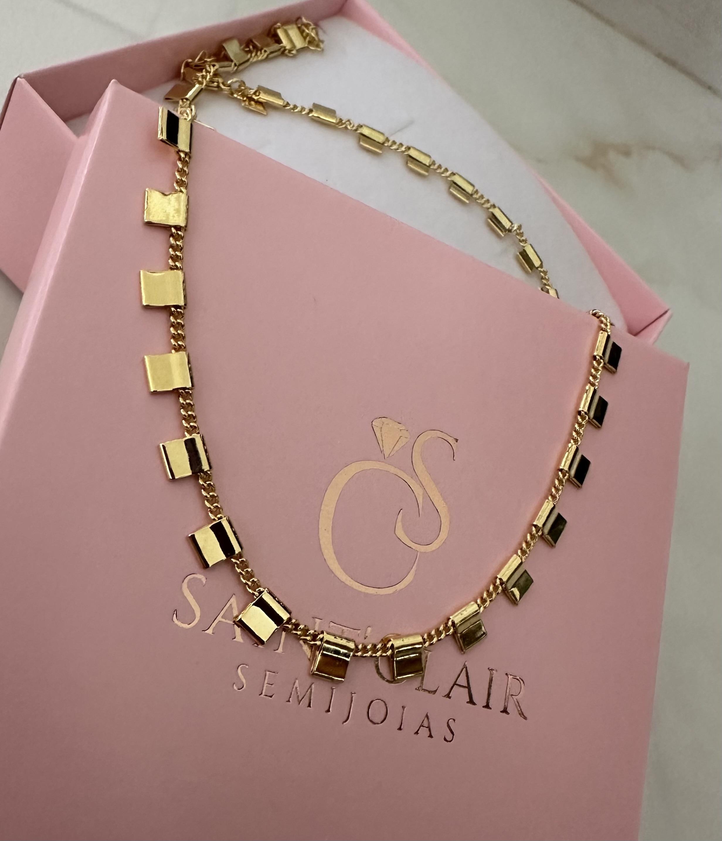 chocker plaquinha