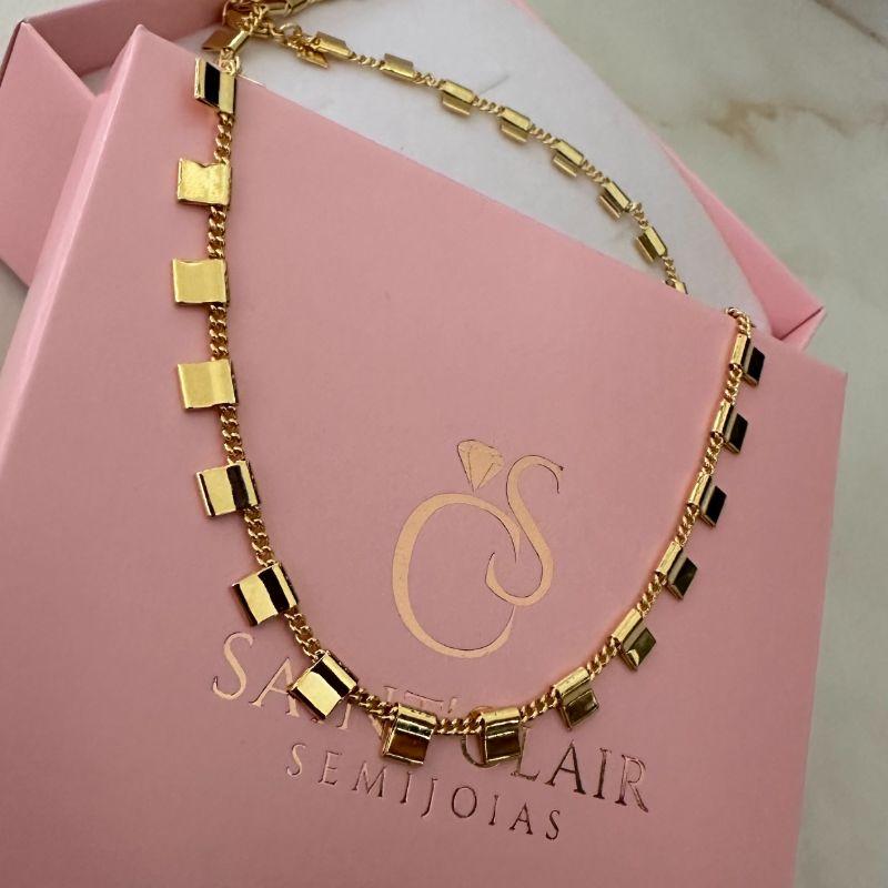 chocker plaquinha