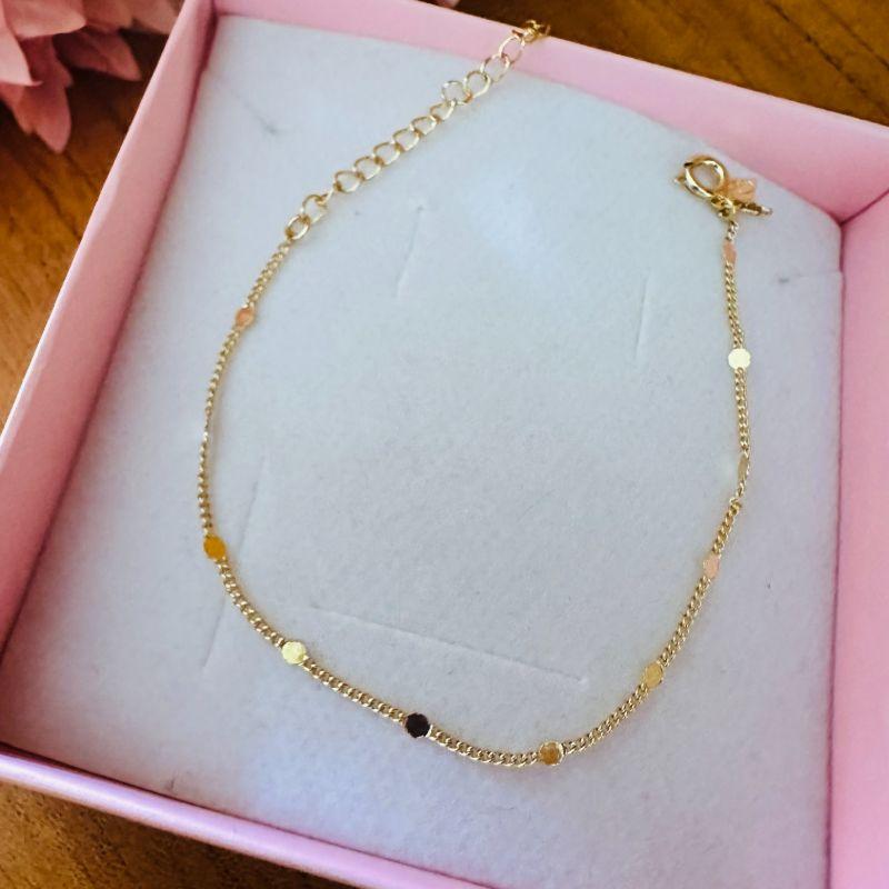 pulseira  bolinha amassada